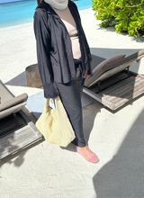 Load image into Gallery viewer, Swim Set Coverup (Black) PRE ORDER 2-5DAYS