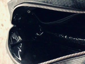 Black Python Bag